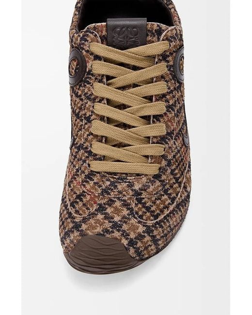 Loewe Brown Printed Ballet Runner 2.0 Sneakers for men