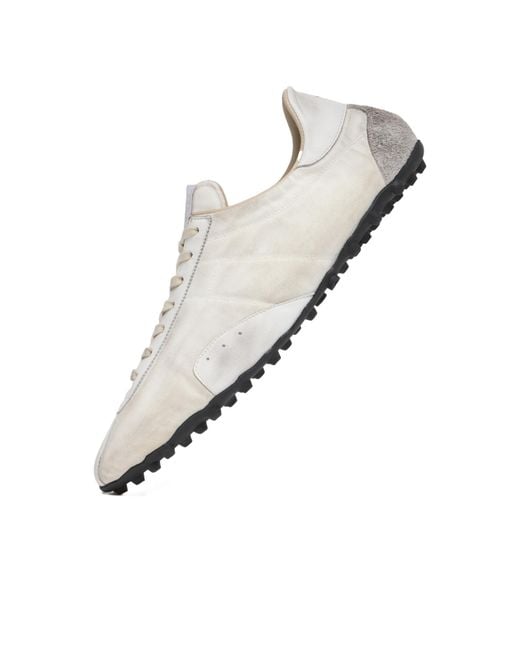 Maison Margiela White Sprinter Sneakers
