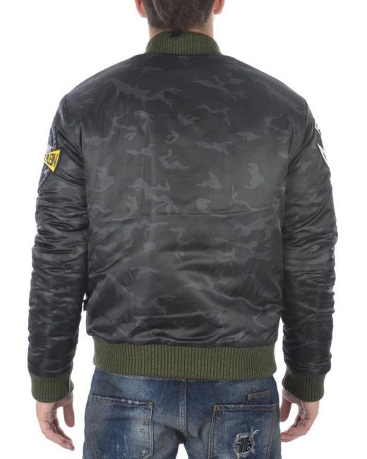 Philipp Plein Gray Logo Casual Jacket for men