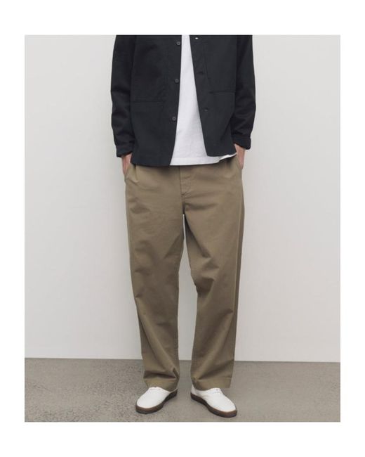 The Row Gray Time Cotton Trousers for men