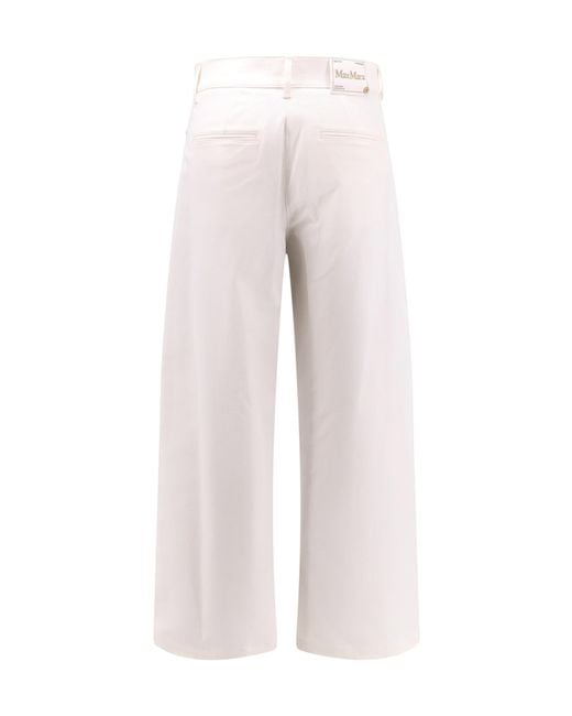 Max Mara Pink 'S Marianna Wide Leg Pants