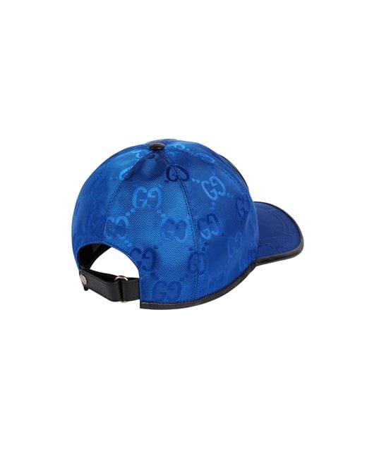 Gucci Blue Off The Grid Baseball Cap for men