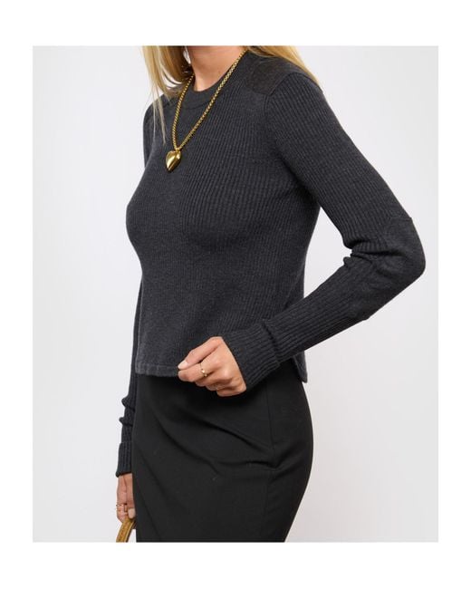 Isabel Marant Blue Isabel Marant Étoile Gabyne Ribbed Knitted Jumper