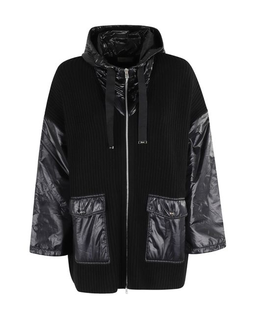 Herno Black Spliced Down Jacket