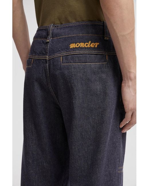 Moncler Blue X Mercedes-Benz By Nigo Jeans for men