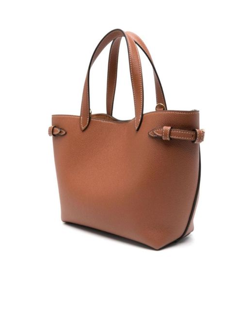 Céline Brown Mini Cabas Anais Cuir Triomphe