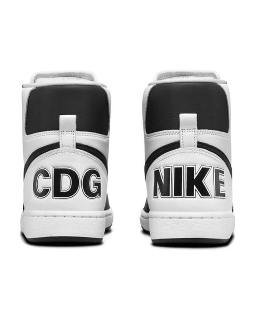 Comme des Garçons White Comme Des Garçons Homme Plus X Nike Terminator Sneakers for men