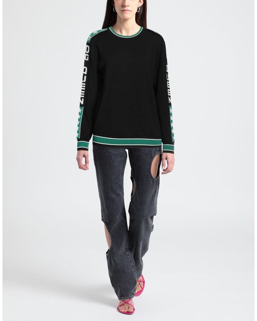 Dolce & Gabbana Black Knitted Jumper