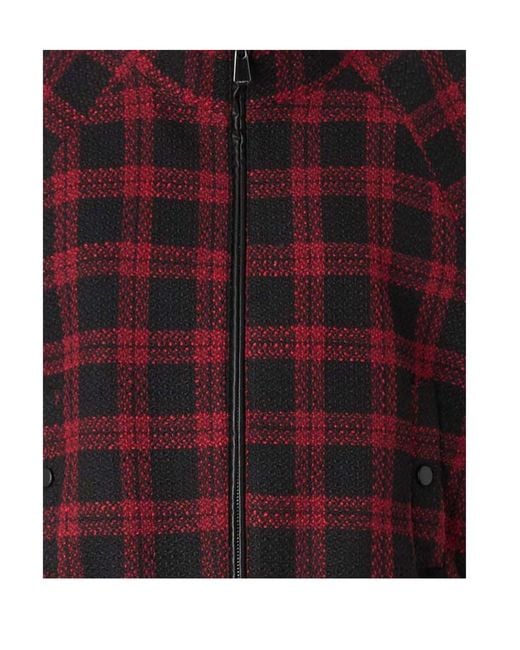 Pinko Red Plaid Vest