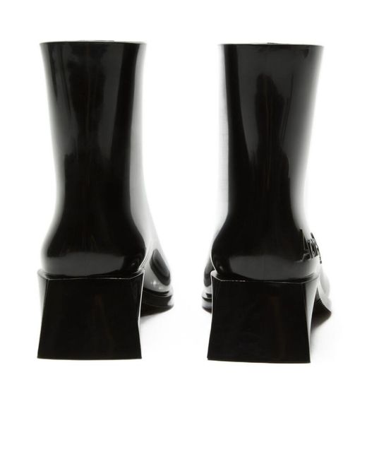 Acne Black 55Mm Ankle Boots