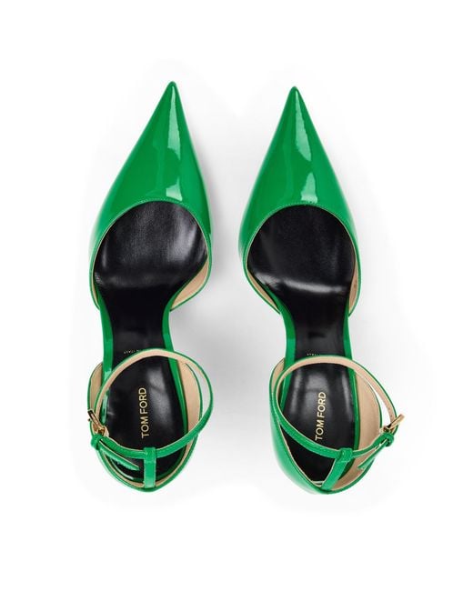 Tom Ford Green Stiletto Heels