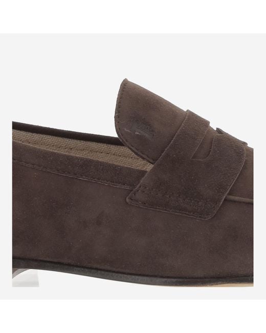 Tod's Brown Slip-On Loafers for men