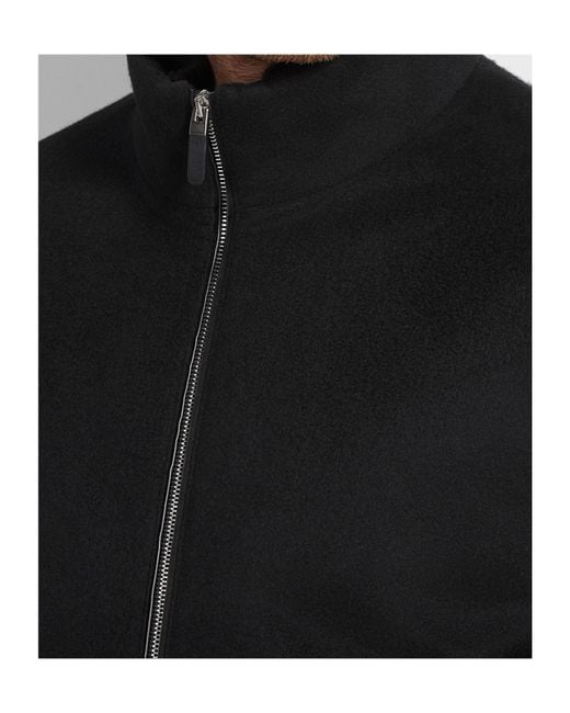 Zegna Black Oasi-Cashmere Cardigan for men