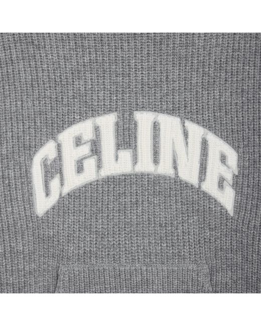 Céline Gray Hooded Sweater for men