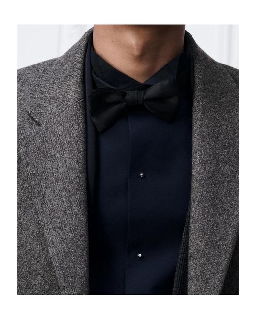 Dior Gray Two-Button Tailored Blazer for men