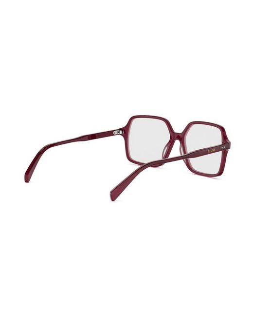 Céline White Full Frame Plain Mirror