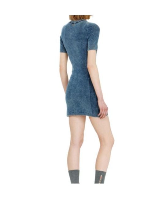 DIESEL Blue Short Dress