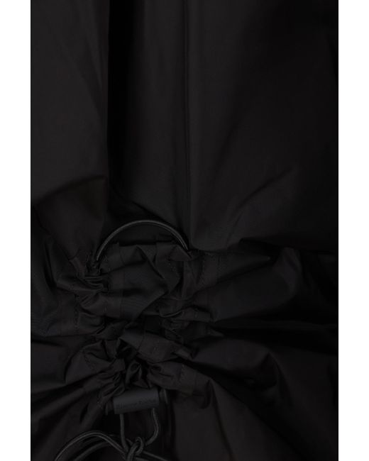 Simone Rocha Black Ruched Puffball Shell Skirt