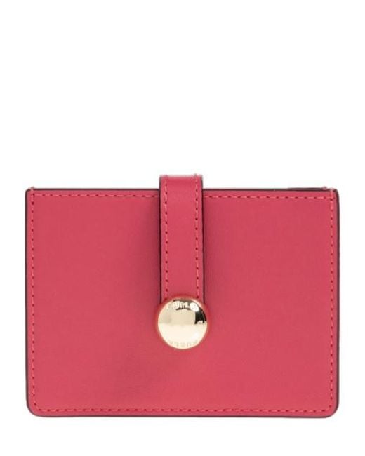 Furla Pink Sfera Medium Card Case