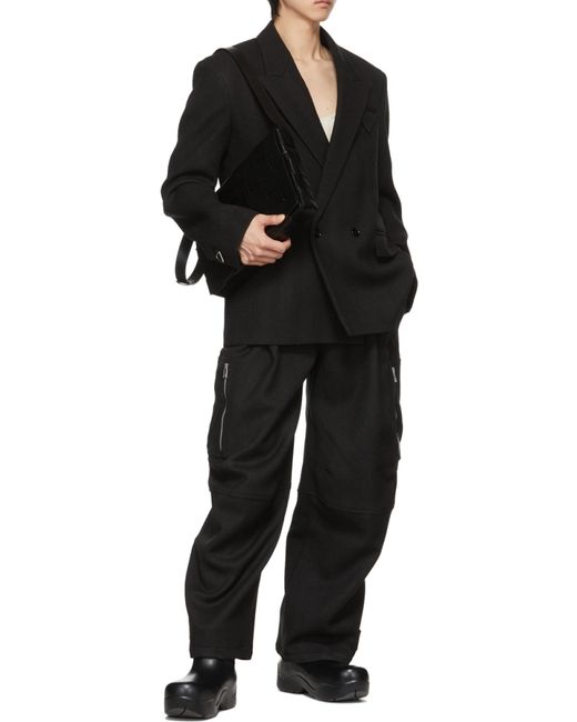Bottega Veneta Black Maxi Cassette for men
