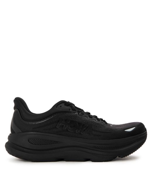 Hoka One One Black Solid Color Sneakers for men