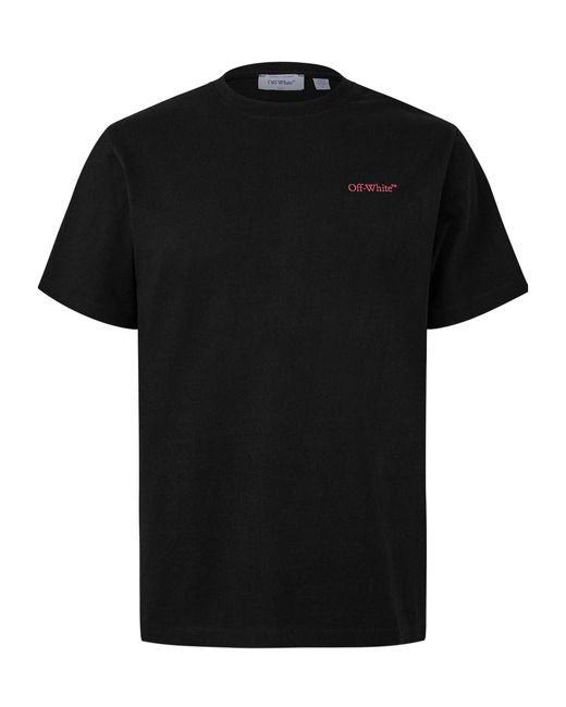 Off-White c/o Virgil Abloh Black Crew Neck Short Sleeve T-Shirt for men