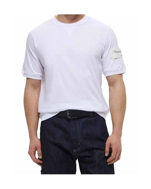 N°21 Blue Short-Sleeved T-Shirt for men