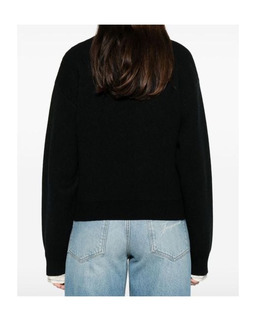 Céline Black Crewneck Sweater