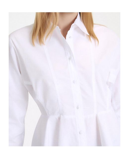 Marella White Long-Sleeved Shirt