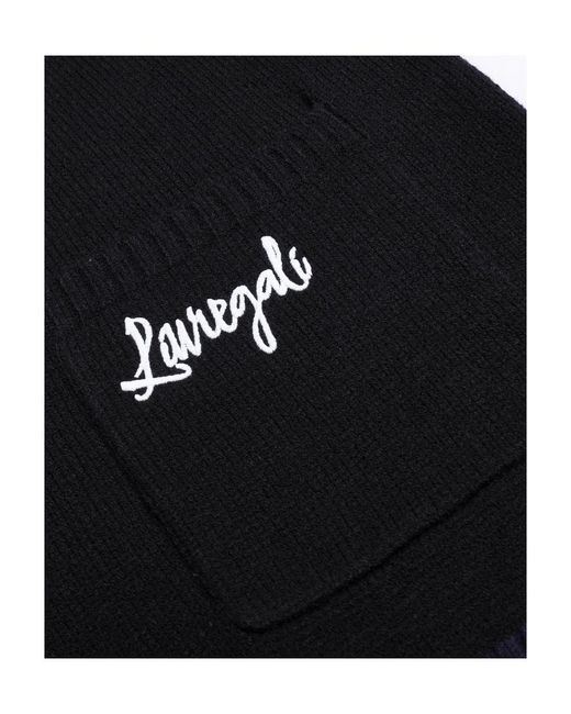 LIU REGALI Black Sonic Jacquard Knitted Cardigan for men
