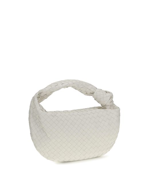 Bottega Veneta White Jodie Shoulder Bag