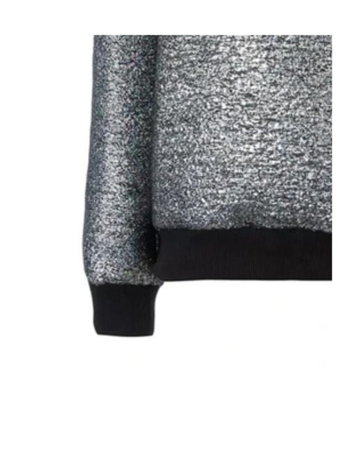 KENZO Gray Embroidered Pattern Sweater