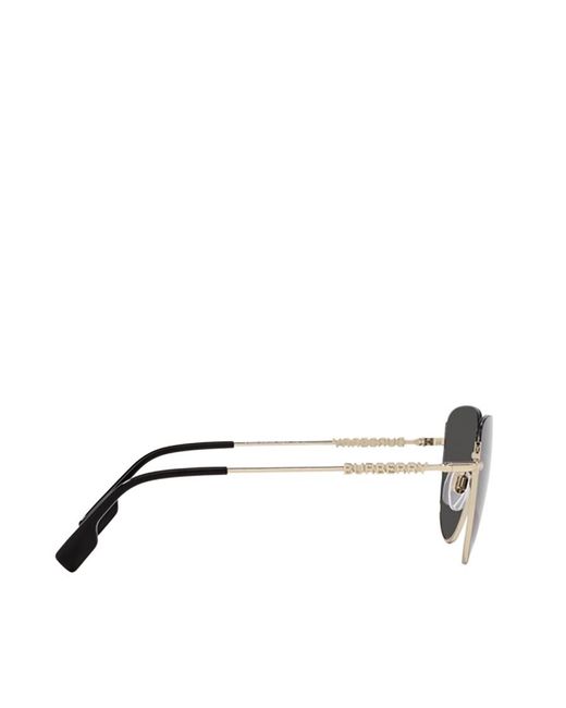 Burberry White Eyewear Cat-Eye Frame Sunglasses