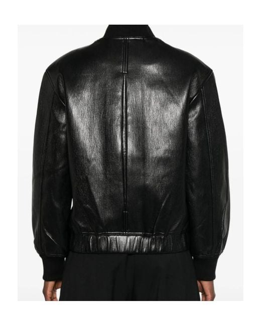 Frankie Shop Black Long-Sleeve Casual Jacket