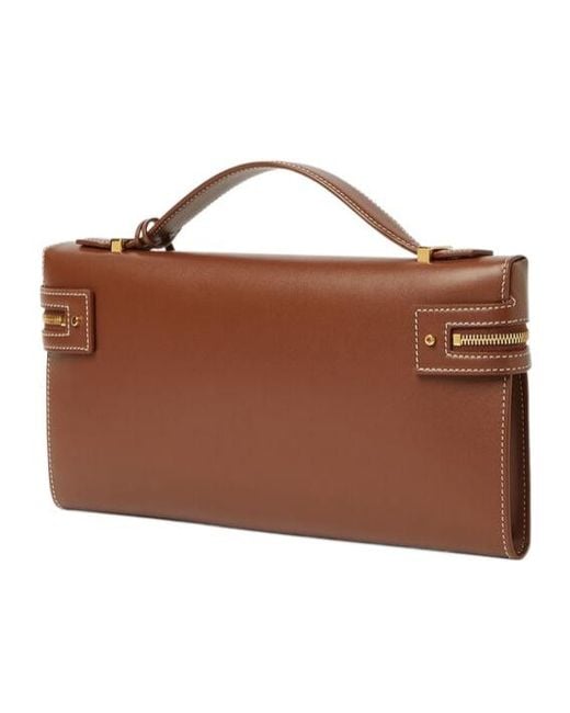 Loro Piana Brown Extra Clutch L29