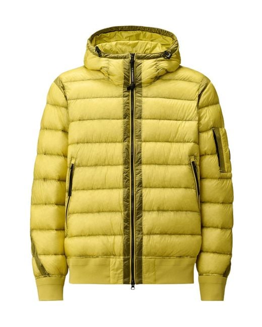 C P Company Yellow Down Jackets for men