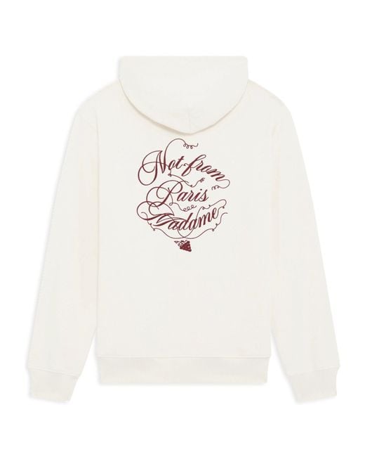 Drole de Monsieur White Long-Sleeved Sweater for men