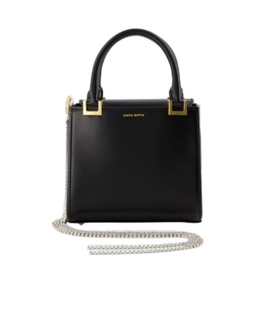 Magda Butrym Black Zorya Crystal-Embellished Mini Bag