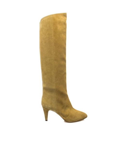 Isabel Marant Green Pointed Boots