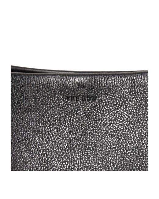The Row Black Double-Handle Handbag