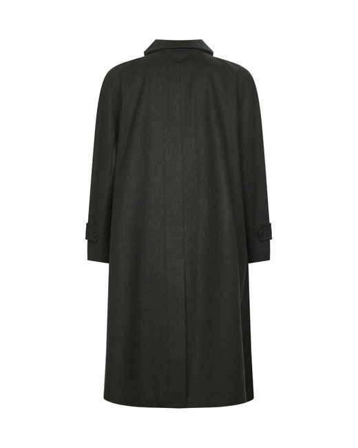 Prada Black Wool Coat for men