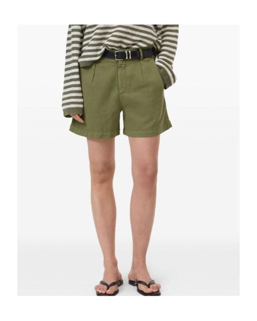 Closed Green Revyl Shorts