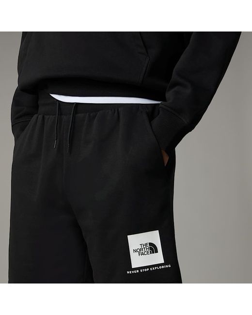 The North Face Black Nse Box Regular Shorts for men