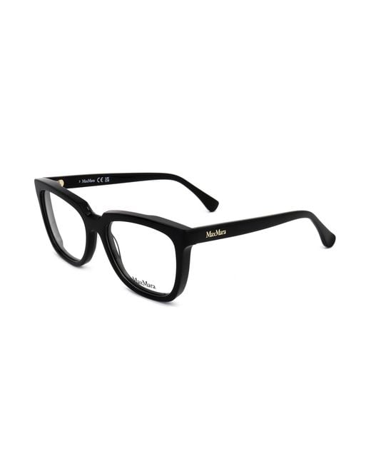 Max Mara White Square Frame Glasses