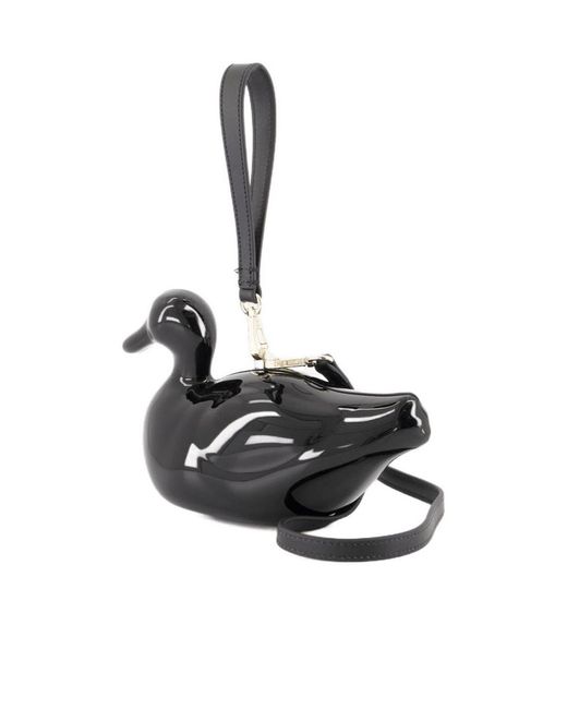 Simone Rocha Black Duck Clutch Bag