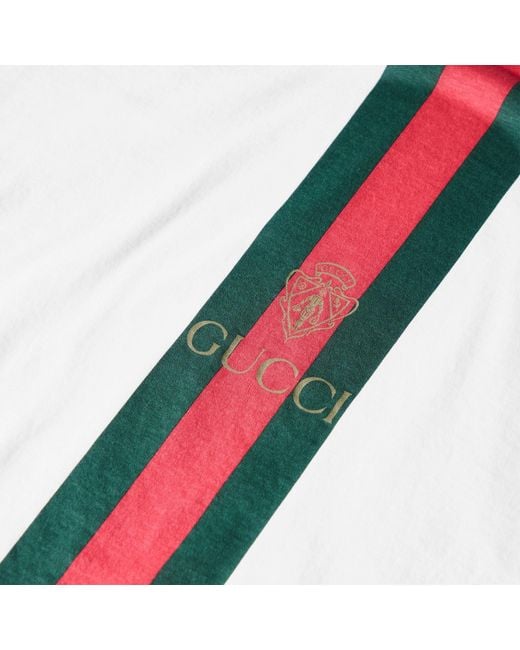 Gucci White Simple T-Shirt for men