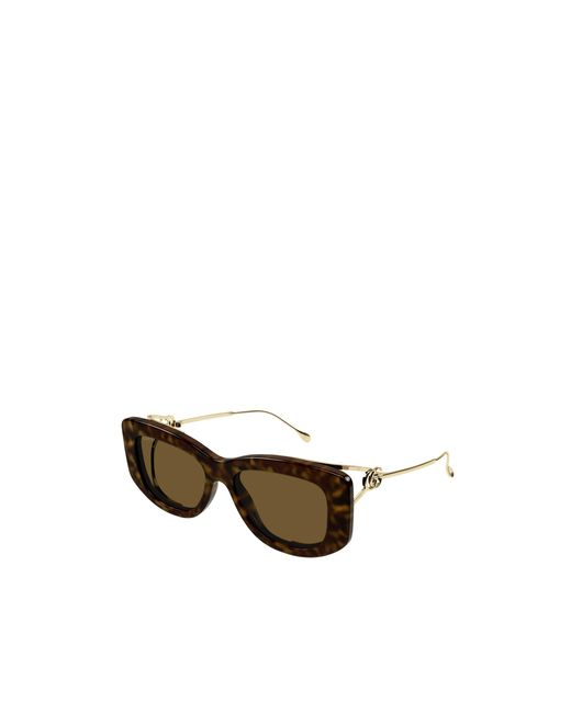 Gucci Multicolor Eyewear Specialized Fit Rectangular Frame Sunglasses