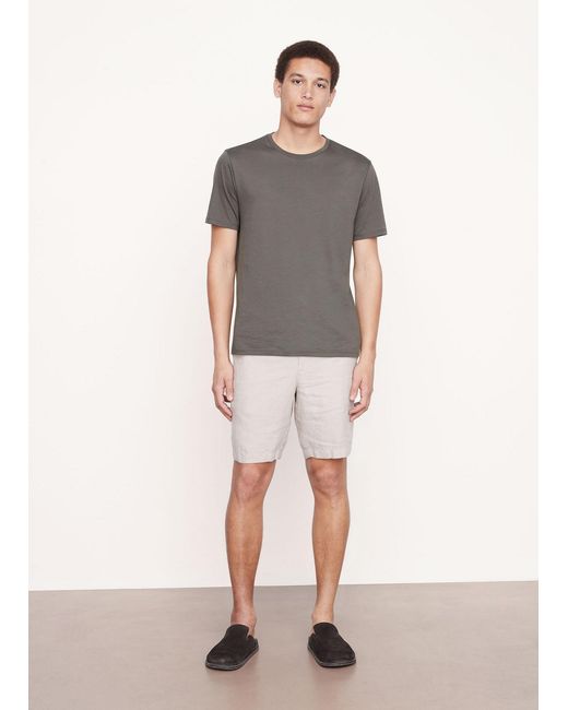 Vince Gray Open-Necked Shirt for men