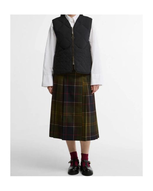 Barbour Gray Gillian Reversible Down Vest