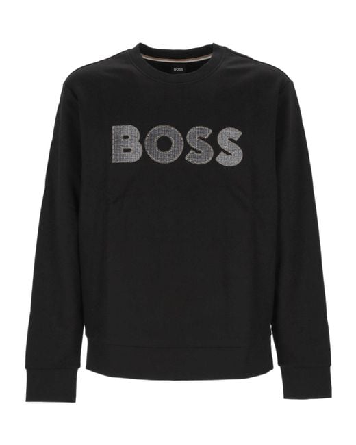 Boss Black Long-Sleeve Sweatshirt for men